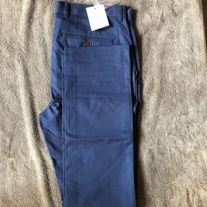 Dark blue extra slim fit chino